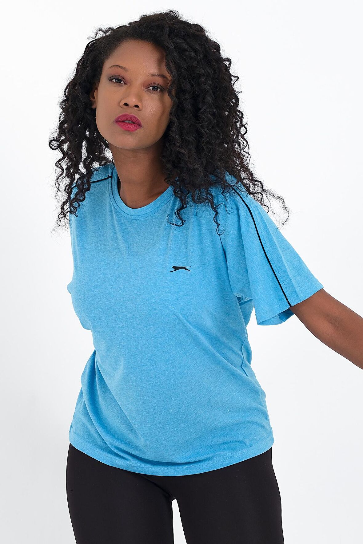 Slazenger MOYNA Kadın T-Shirt Mavi