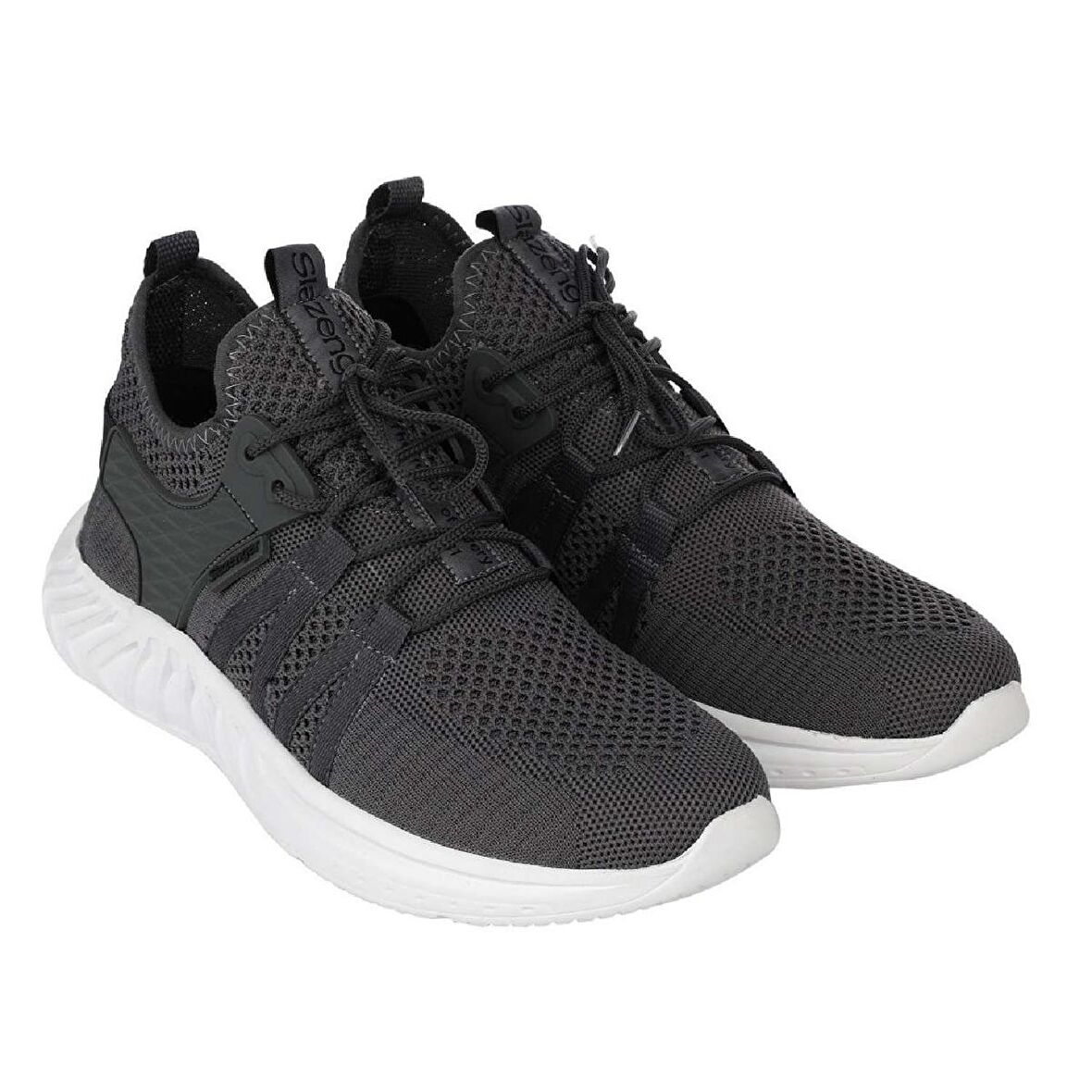 Slazenger GABRIEL IN Erkek  Koyu Gri Koşu & Yürüyüş Spor Ayakkabısı