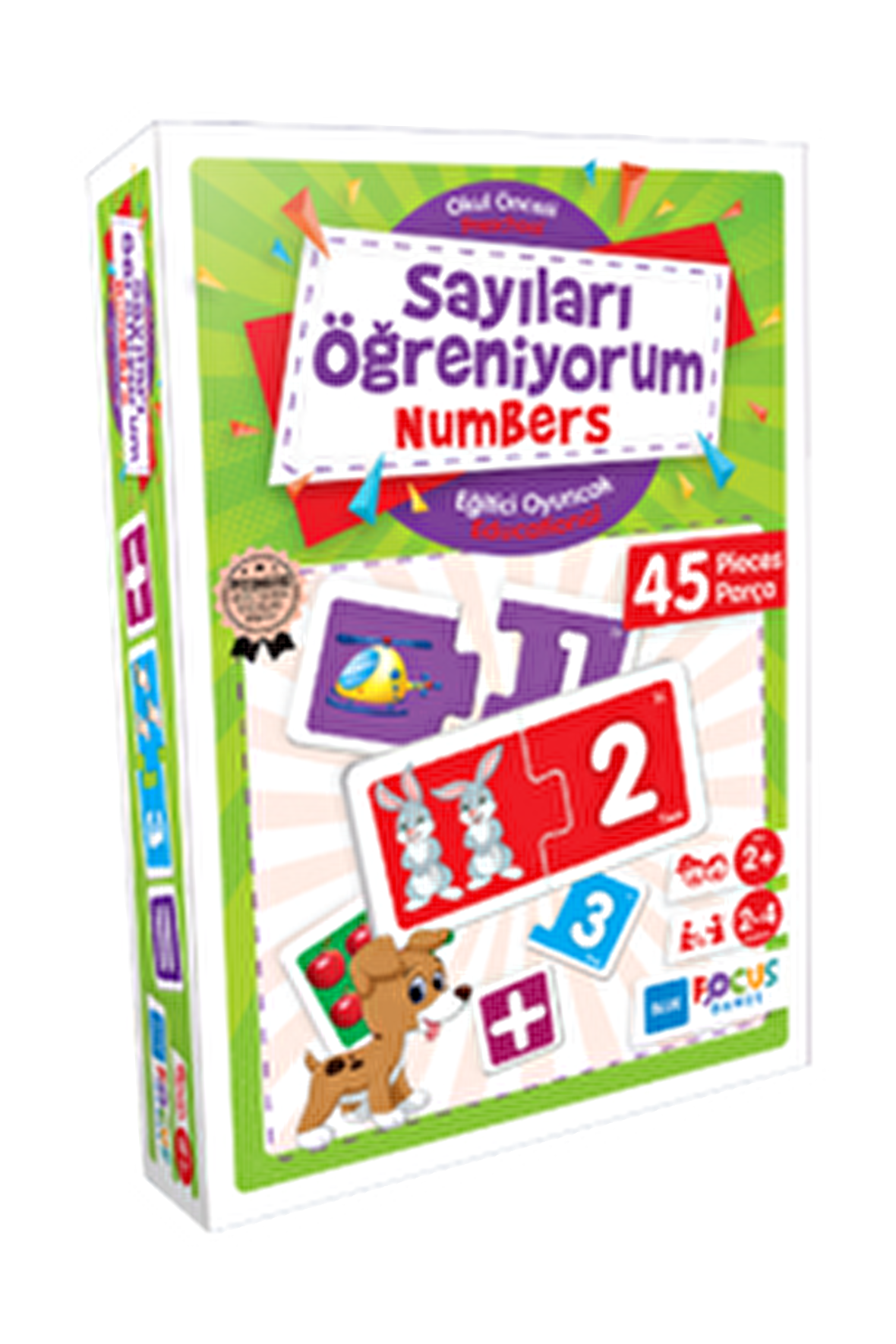 Sayıları Öğreniyorum - Numbers Blue Focus Games