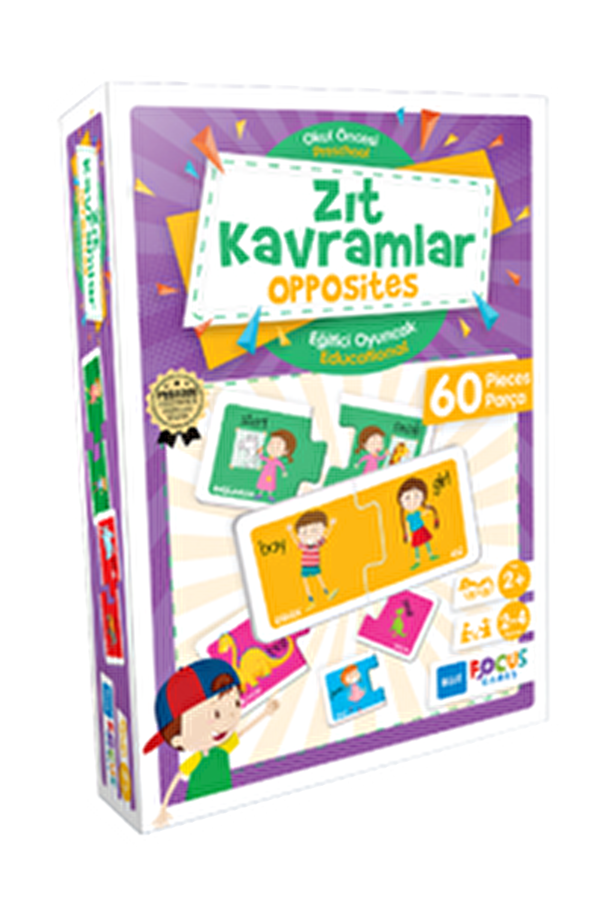 Zıt Kavramlar - Opposites Blue Focus Games