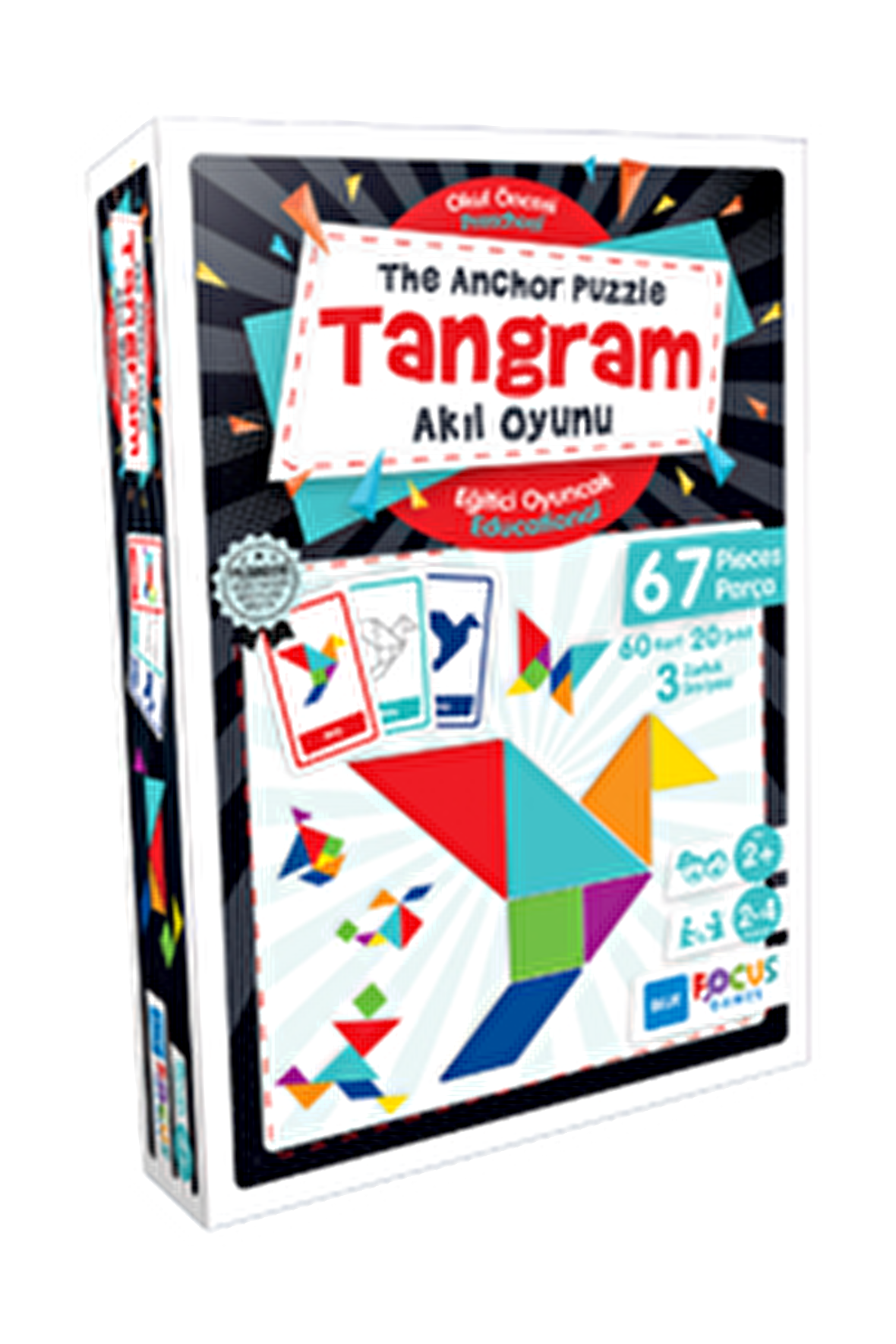 Tangram - The Anchor Puzzle Blue Focus Games