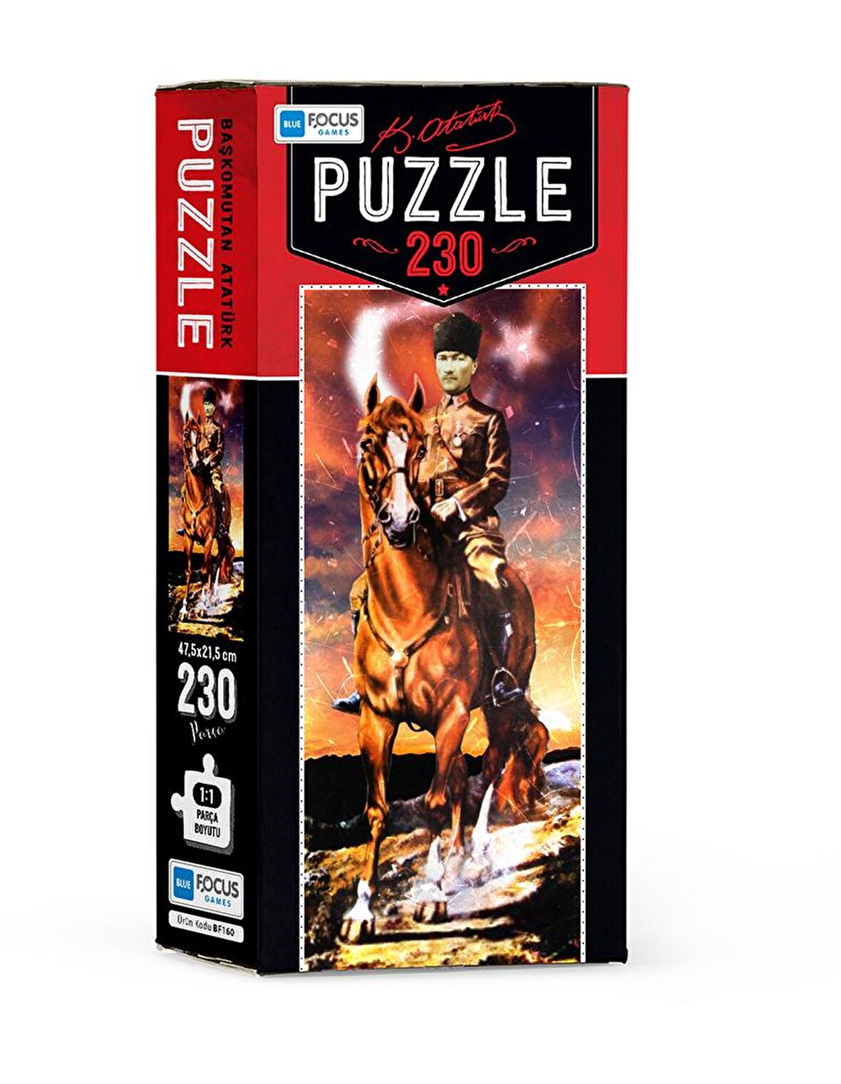 Blue Focus Portreler 230 Parça Yetişkin Puzzle