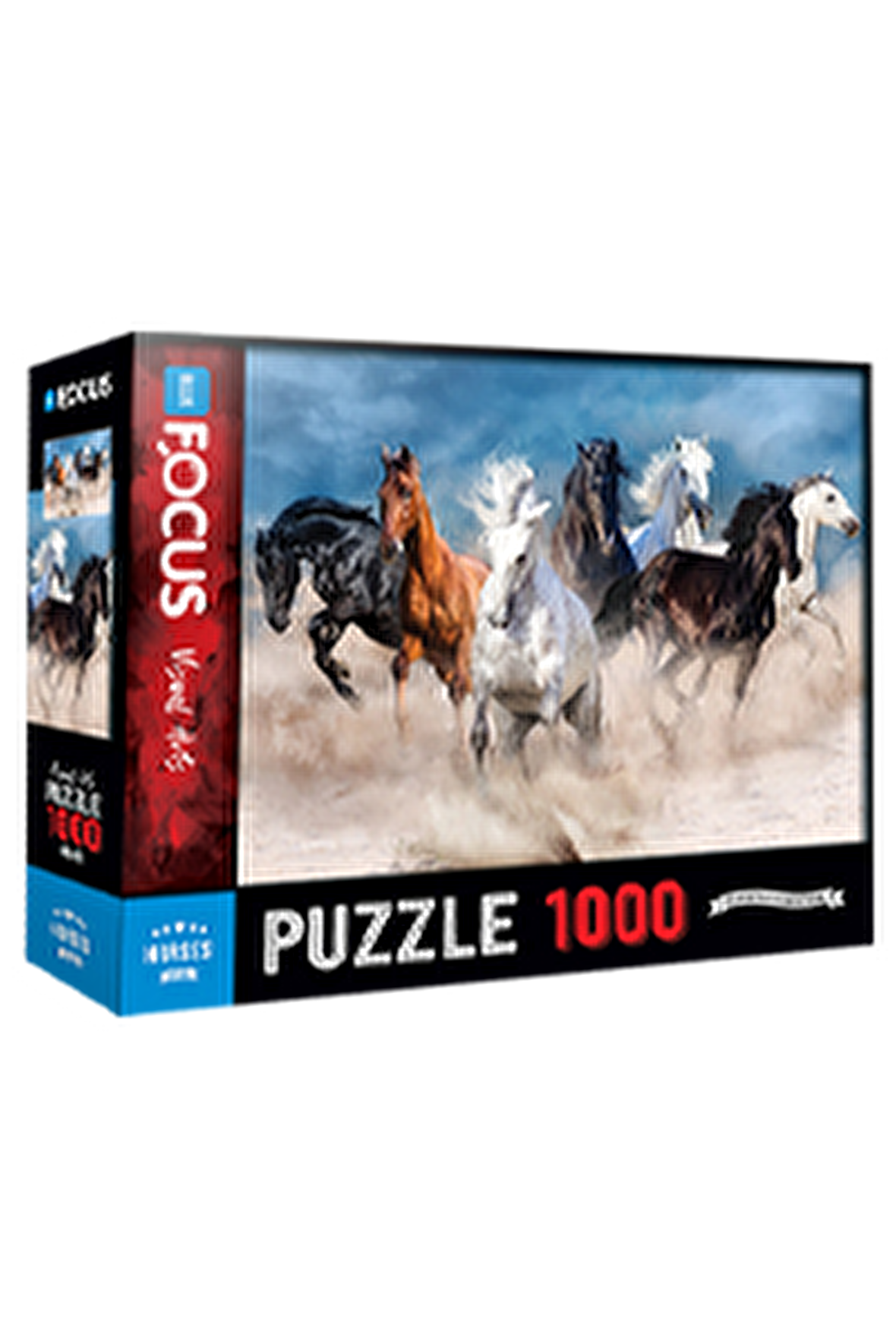 Blue Focus yaşam 1000 Parça Yetişkin Puzzle