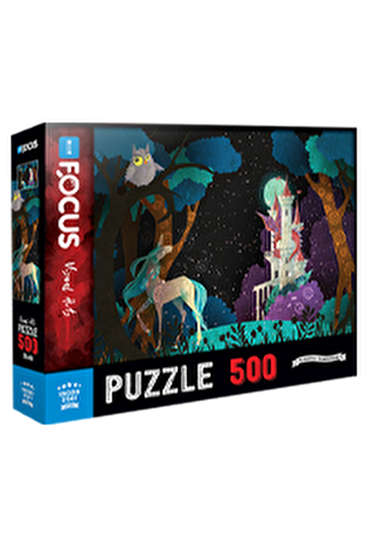 Blue Focus Fantastik 500 Parça Yetişkin Puzzle