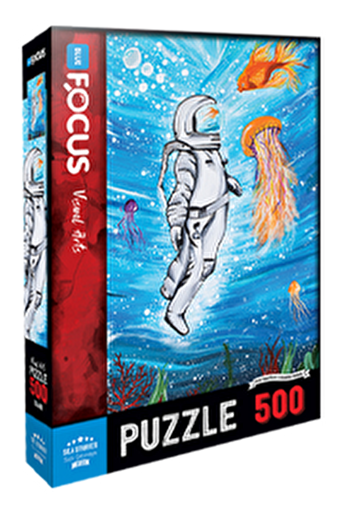 Blue Focus Yaşam 500 Parça Çocuk Puzzle