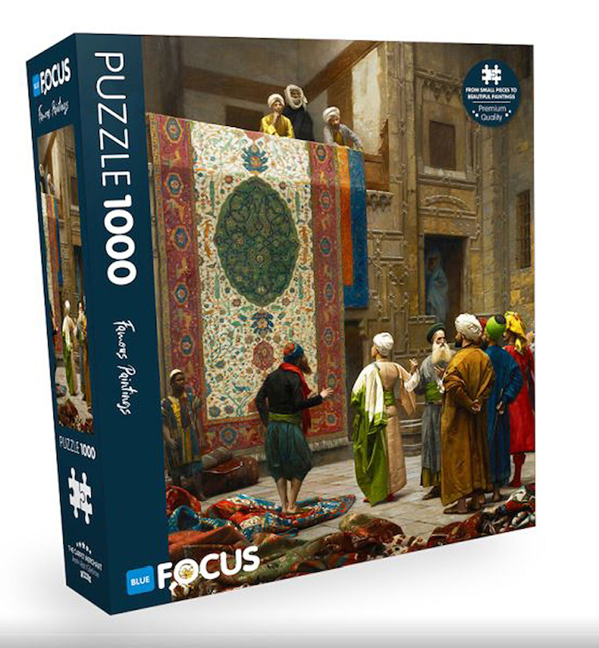 Blue Focus 1000 Parça - The Carpet Merchant (Halı Tüccarı)