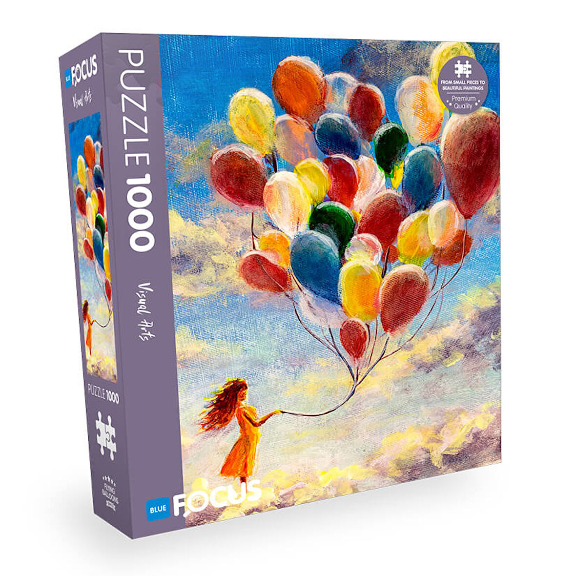 Blue Focus 1000 Parça Puzzle - Uçan Balonlar (Flying Balloons) BF473