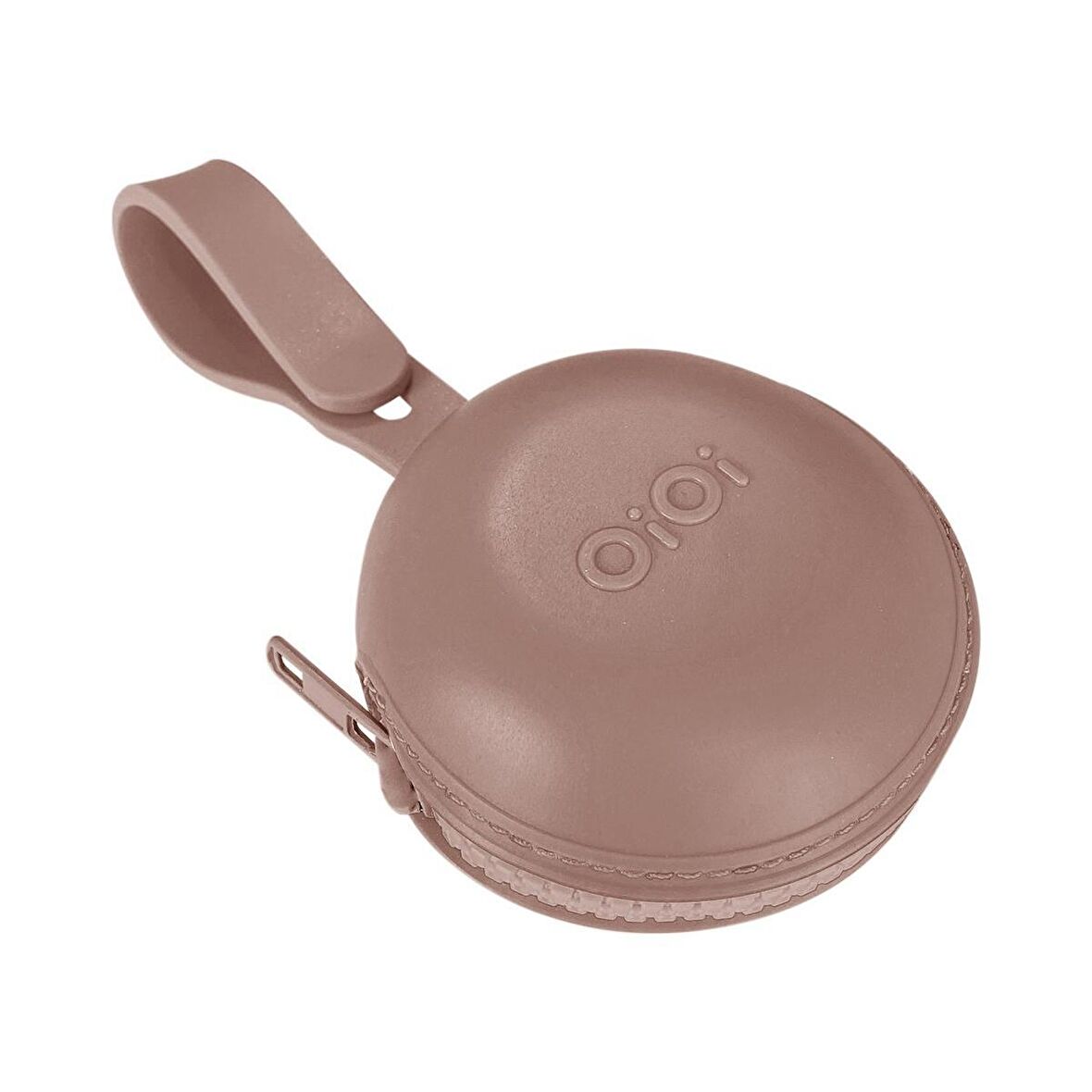 OiOi Pod Silikon Emzik Kutusu Woody Brown Kahverengi