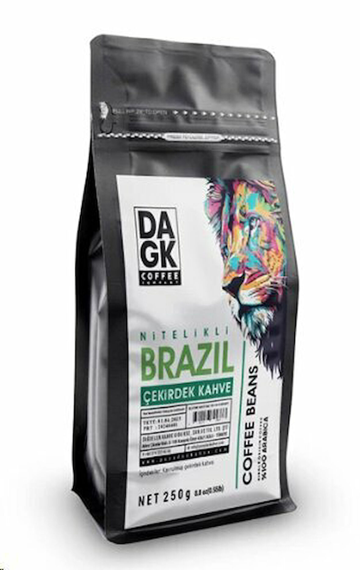 DAGK BRAZİLİAN ÇEKİRDEK KAHVE 250GR