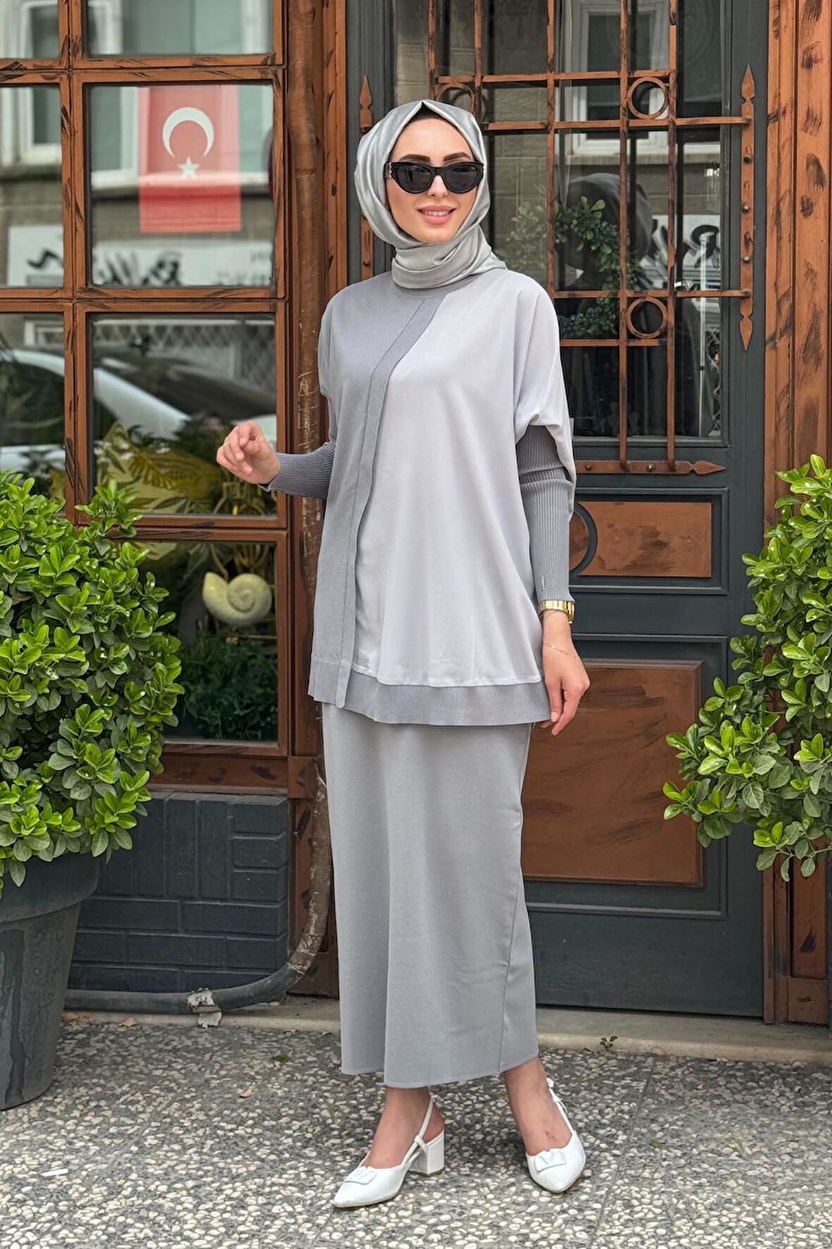 İNVEE Tunik 6248 Gri