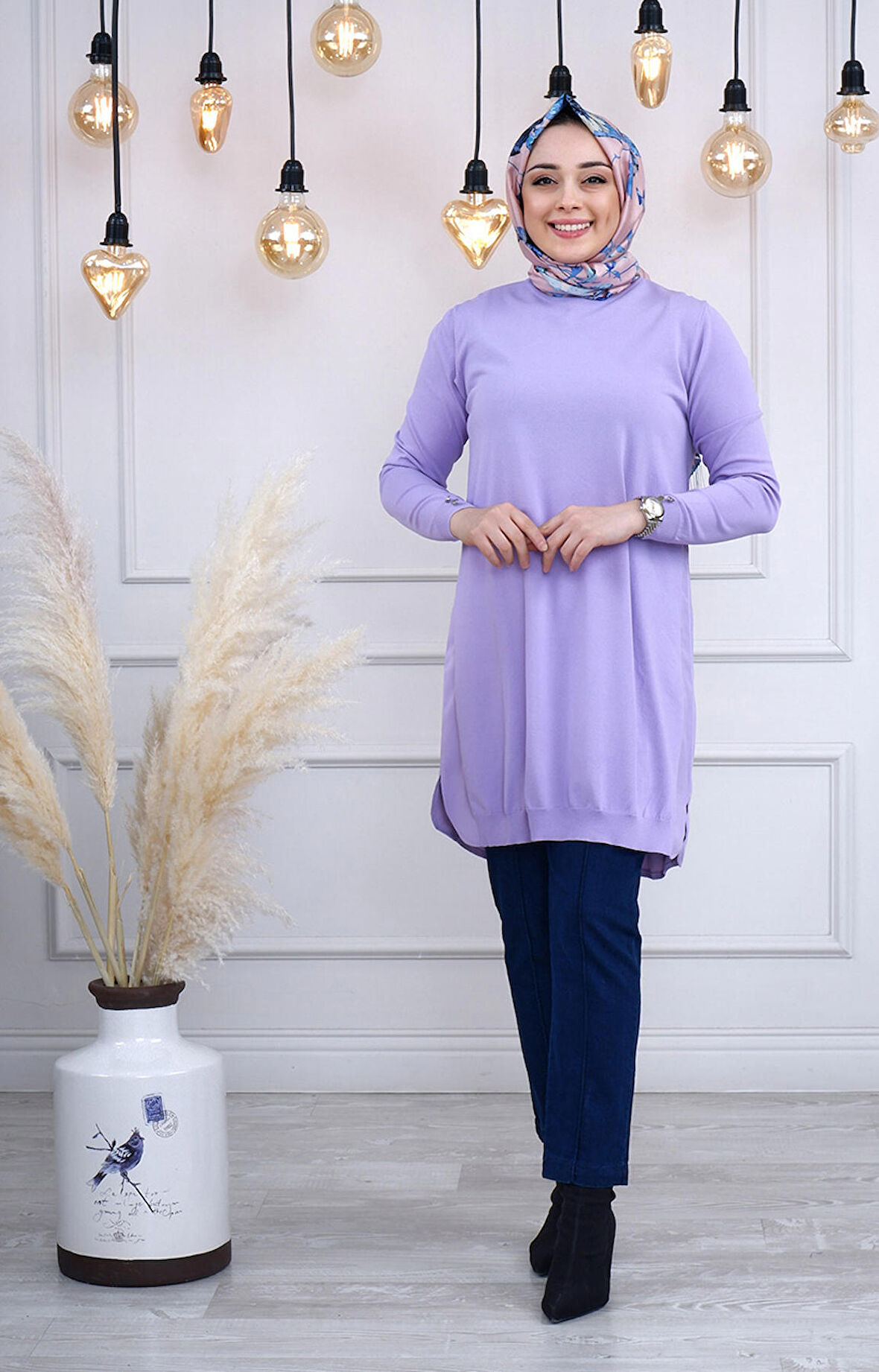 İNVEE Tunik 5860 Lila