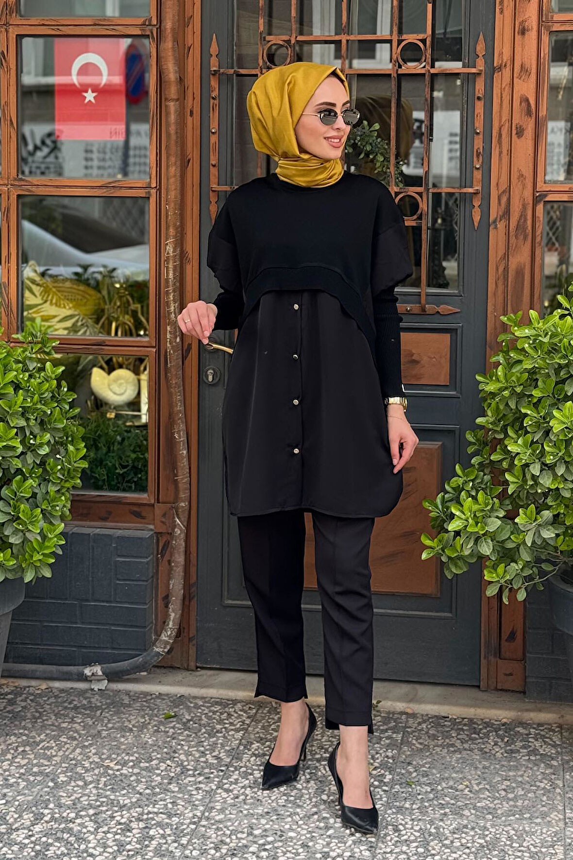 İNVEE Tunik 6883 Siyah