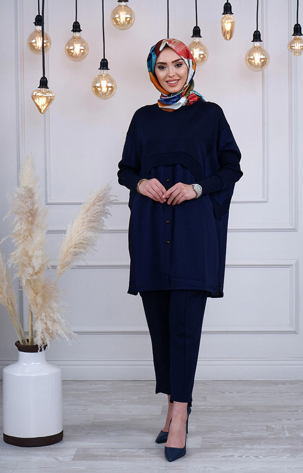 İNVEE Tunik 6883 Lacivert