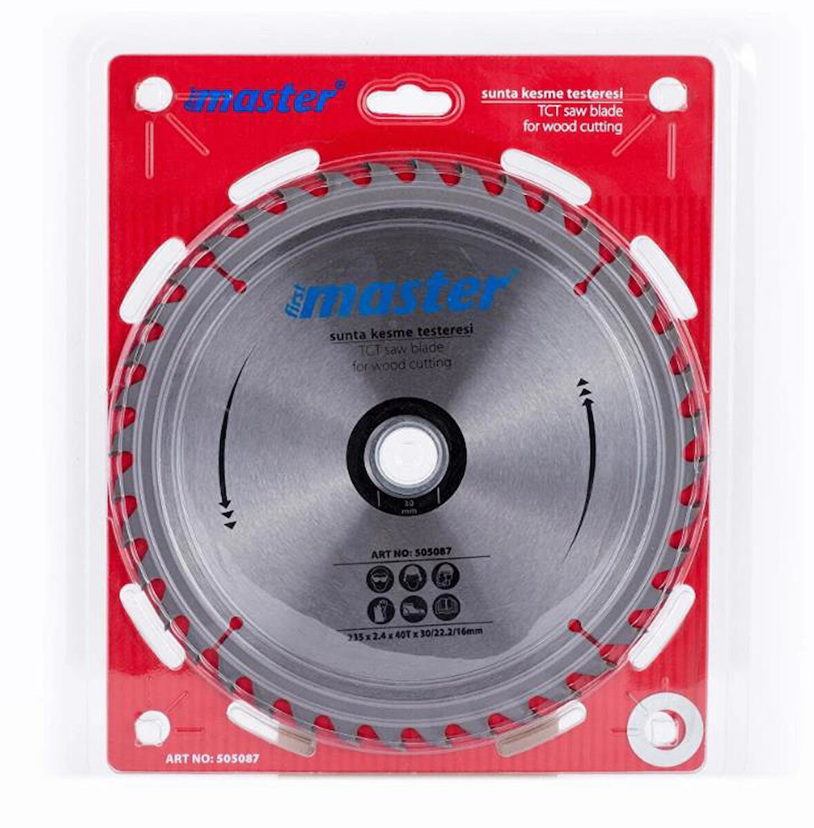 Master Sunta Kesme Testere Bıçağı 115mm 16 Diş