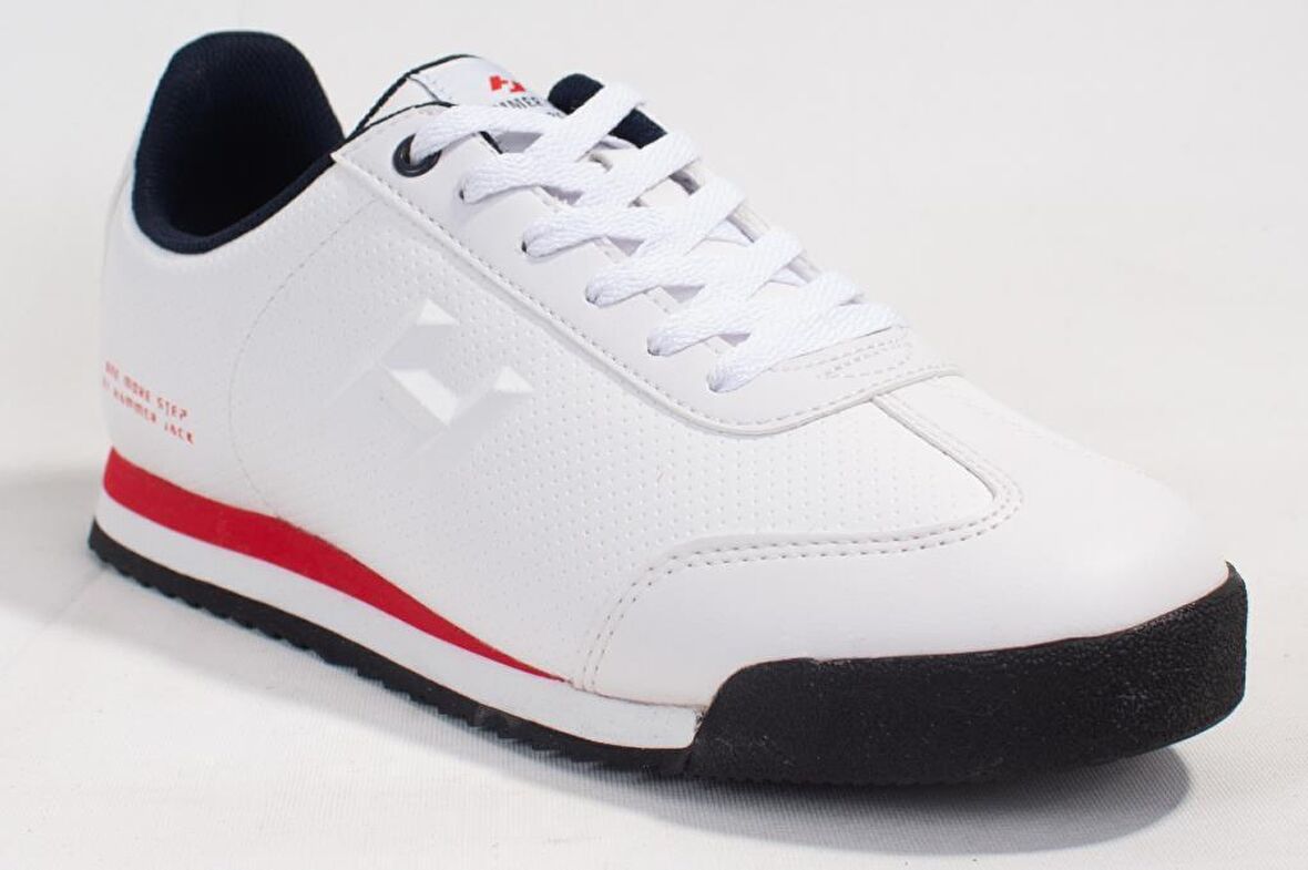 Hammer Jack Beyaz - Kırmızı Erkek Sneaker 101 21540-M