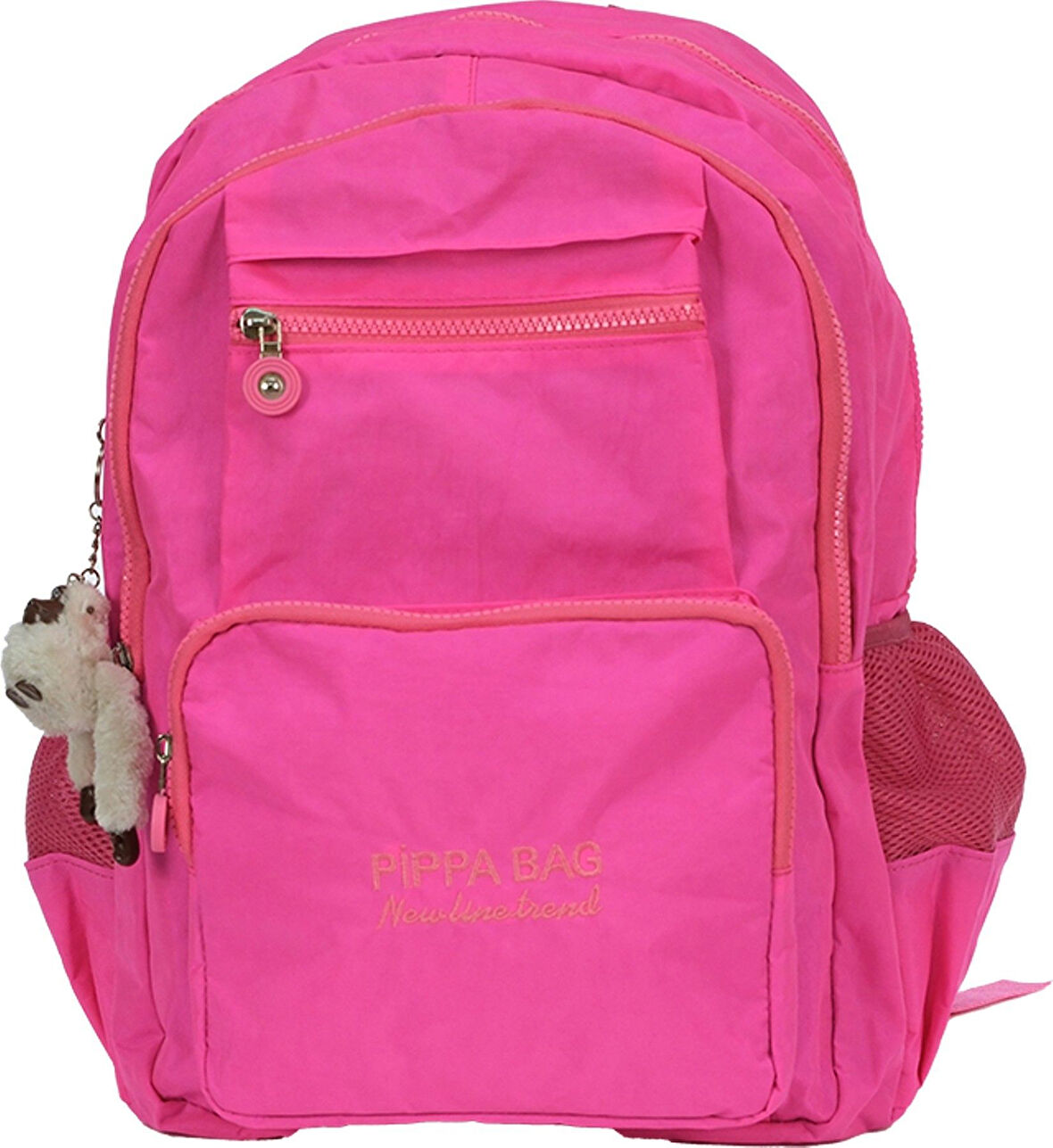 Pippa İlus Dört Gözlü Okul ve Günlük Sırt Çantası (Pembe - Kadın - CNT8035-06)