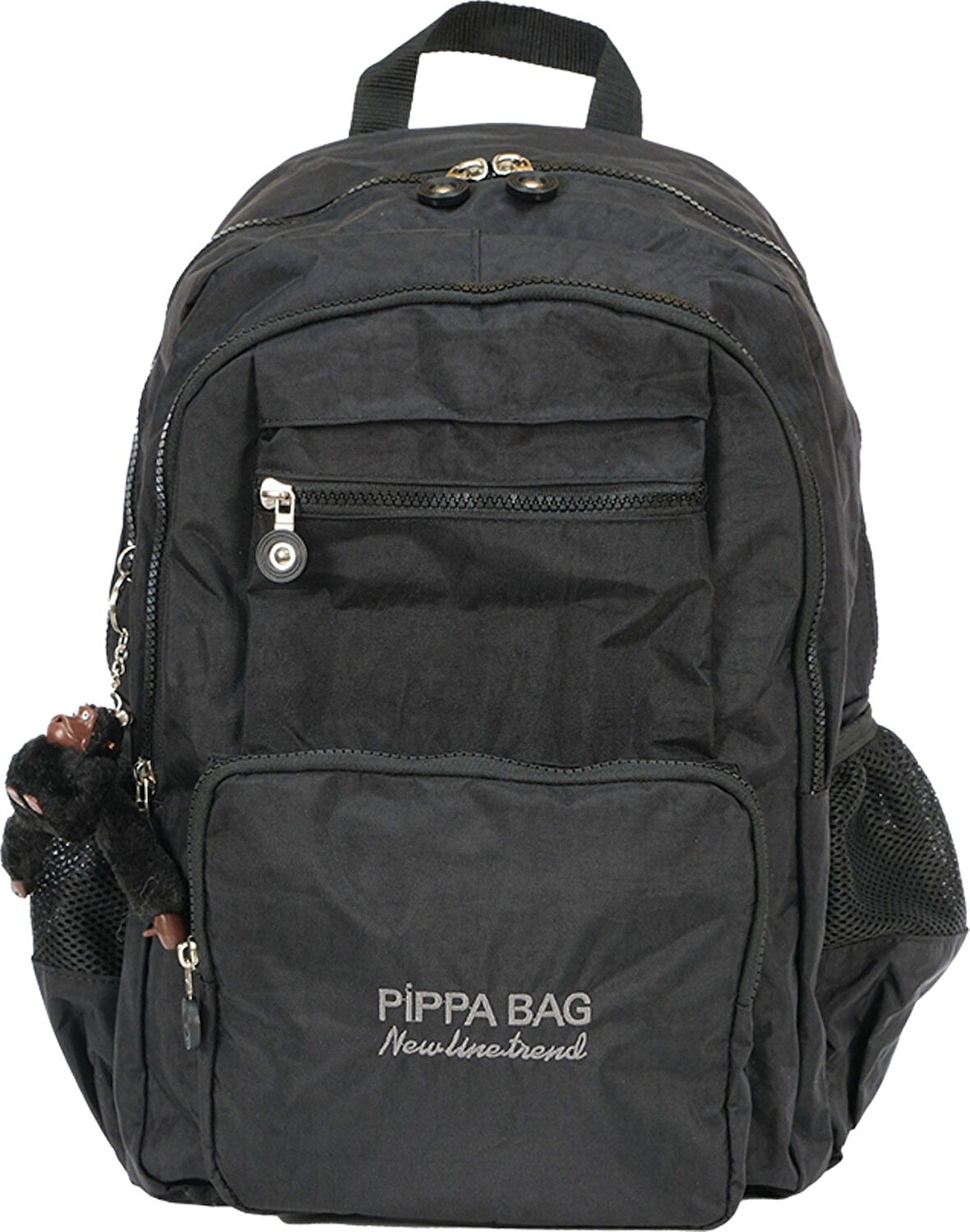 Pippa İlus Dört Gözlü Okul ve Günlük Sırt Çantası (Siyah - Erkek - CNT8035-04)