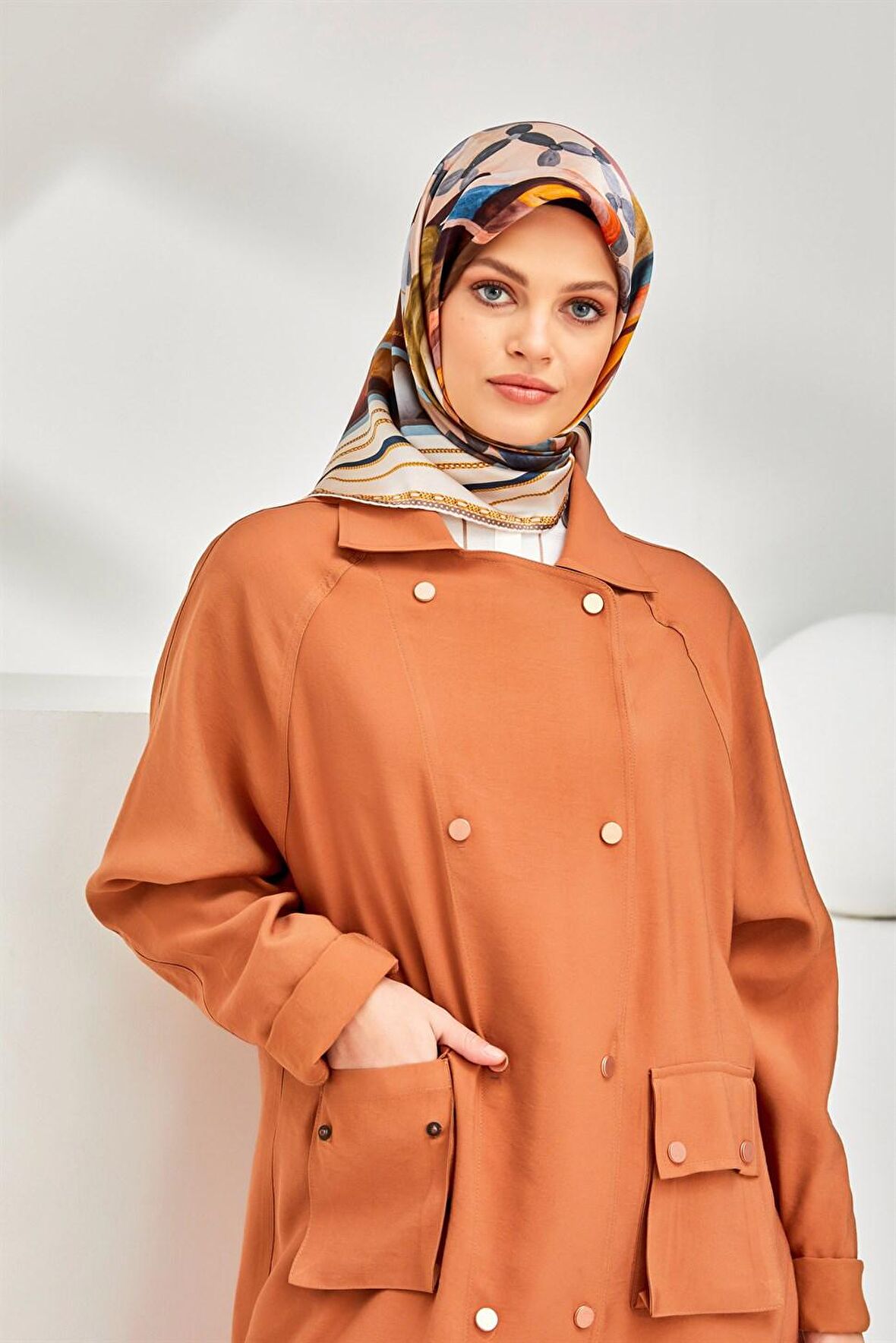 Armine Sura İpek Eşarp 20Ya8319 35