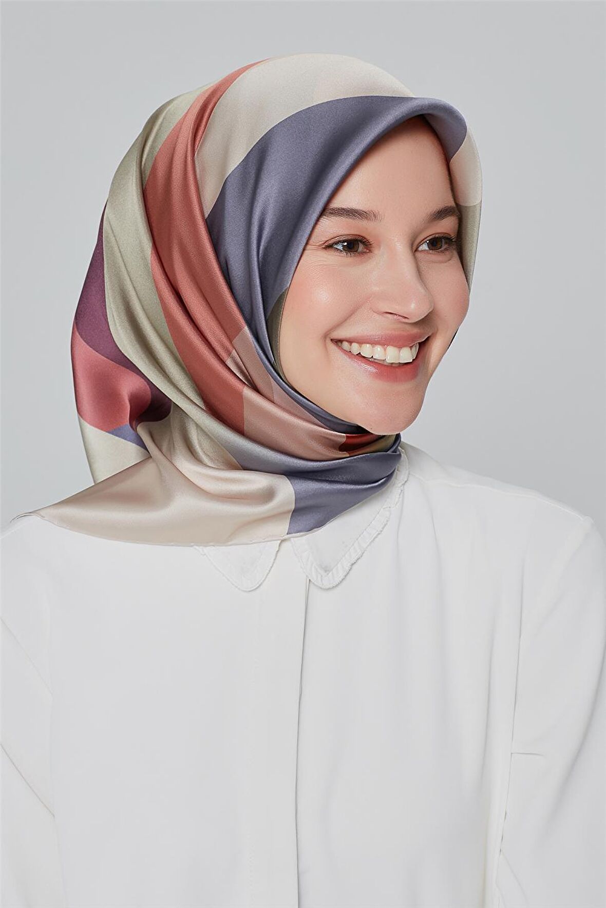 Armine Twill İpek Eşarp 20Ka8424 02