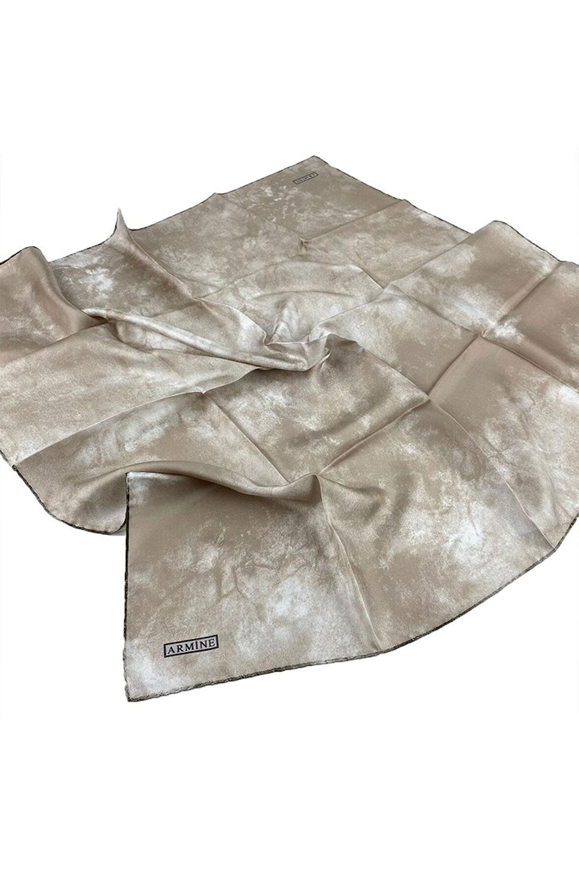 Armine Nostalji Serisi İpek Twill Eşarp 8333D-81