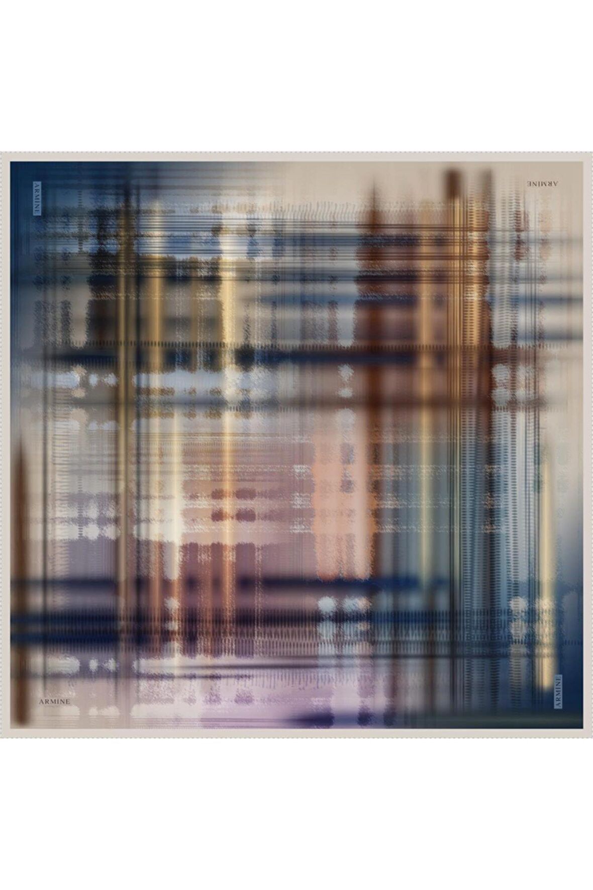 90x90 Kadın İpek Eşarp 8323d