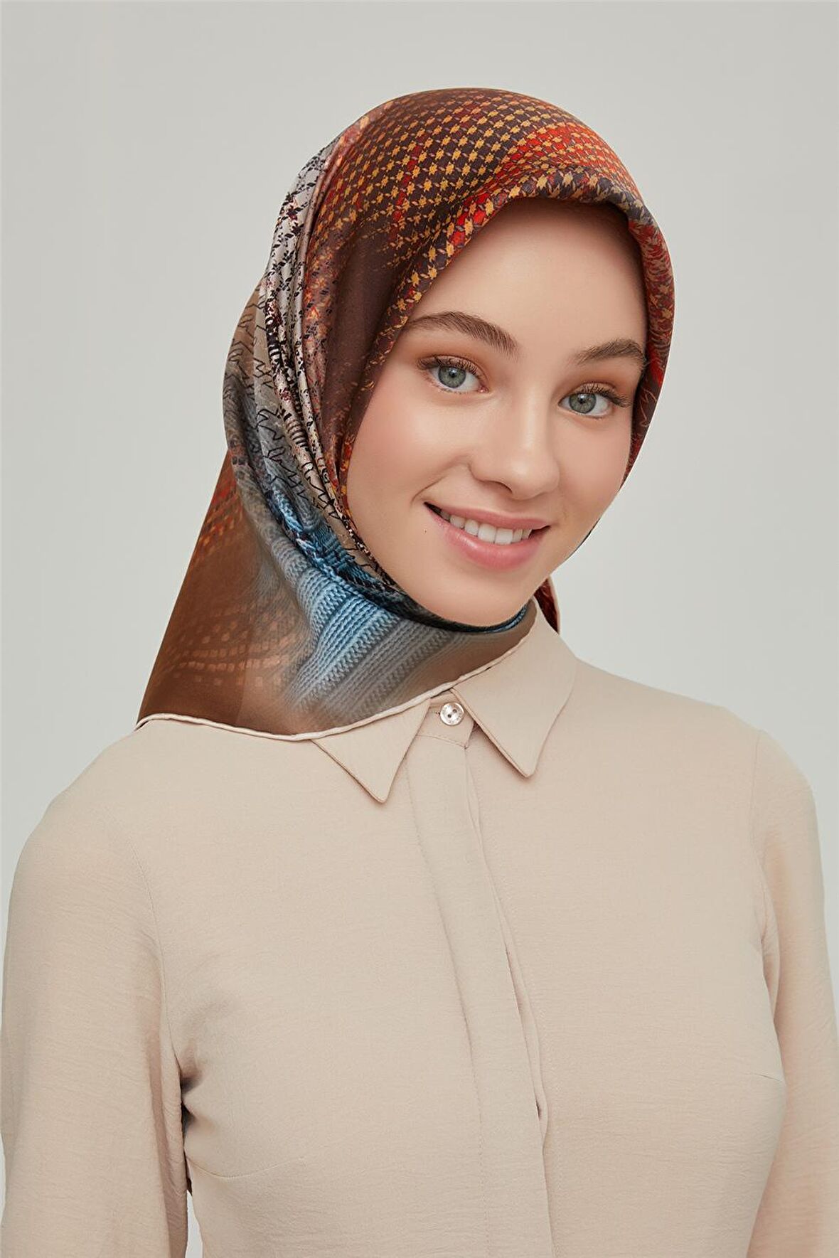 Armine Twill İpek Eşarp 21Ka8602 33