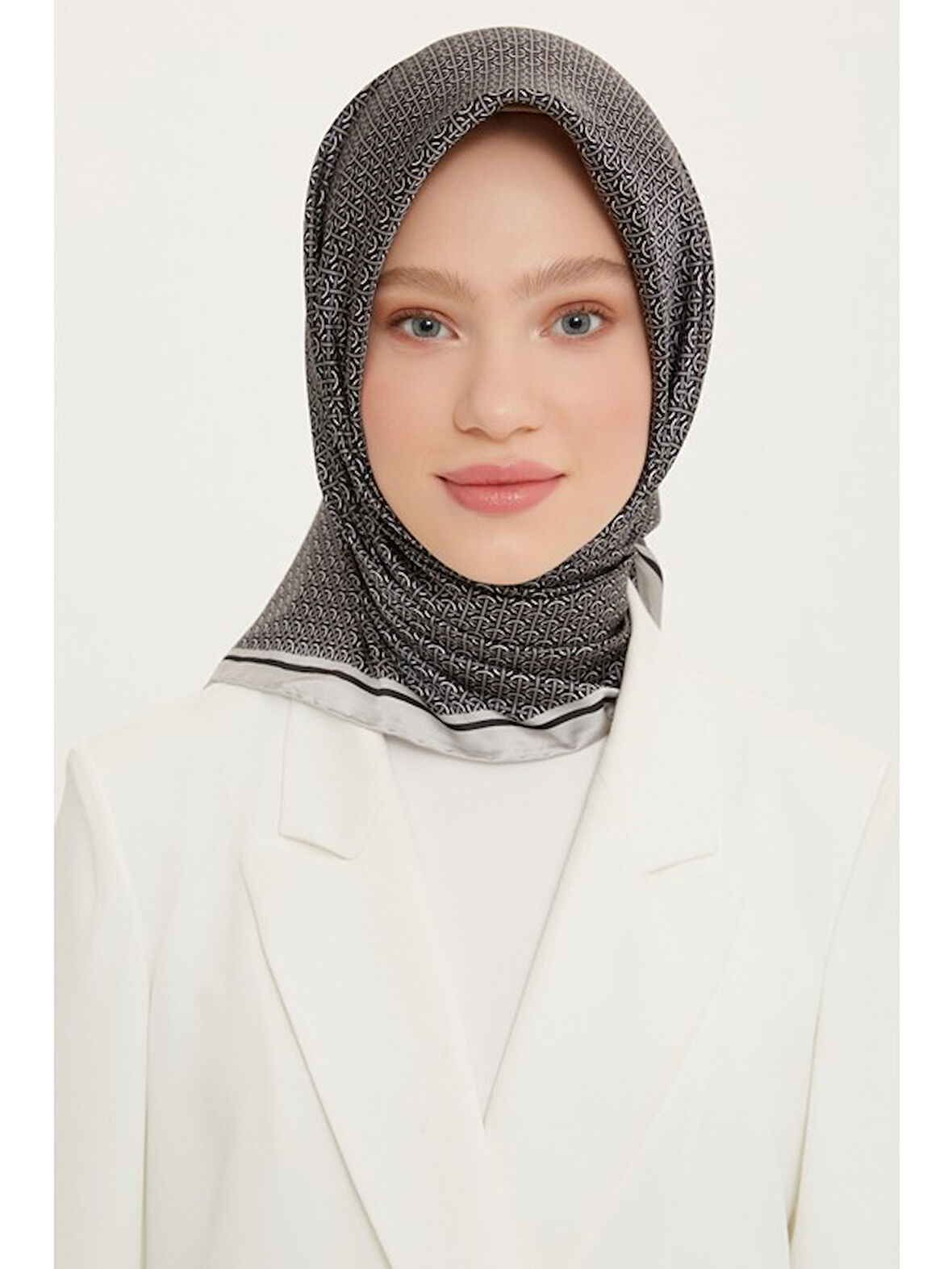 Saf İpek Eşarp 8733D (Twill İpek)-12