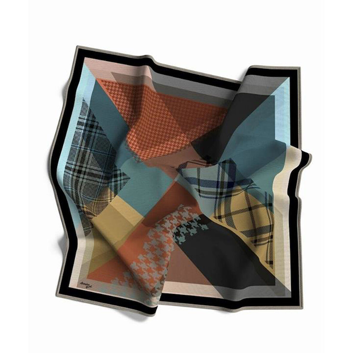 Armine E21KA8620D0409 Dj Saf İpek Eşarp 8620D (T)  (Nostalji Twill)
