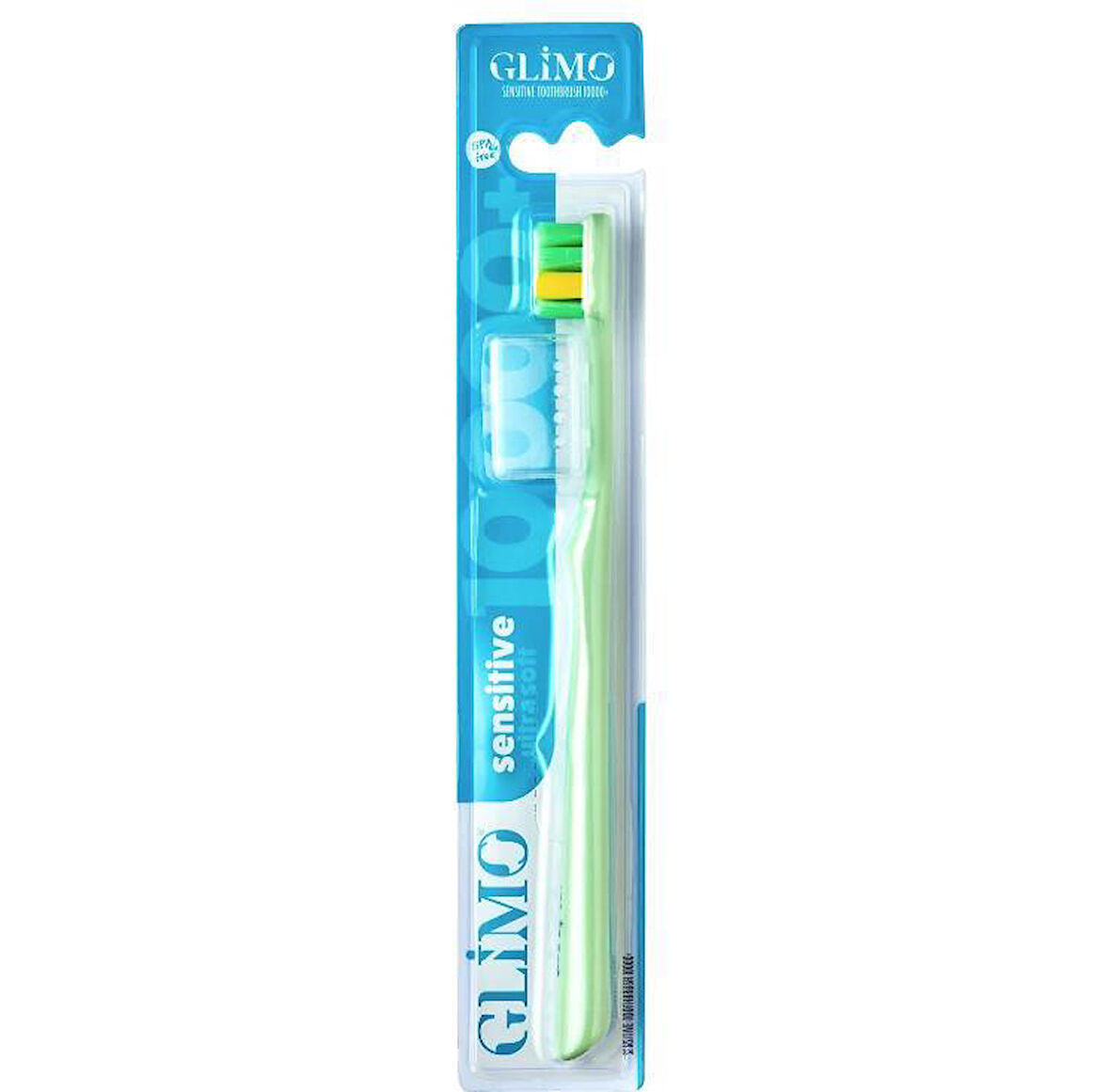 Glimo Sensitive Diş Fırçası 10000+ Ultra Soft Yeşil