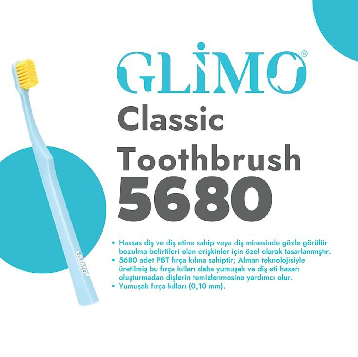 Glimo Classic Extra Soft 5680 Diş Fırçası