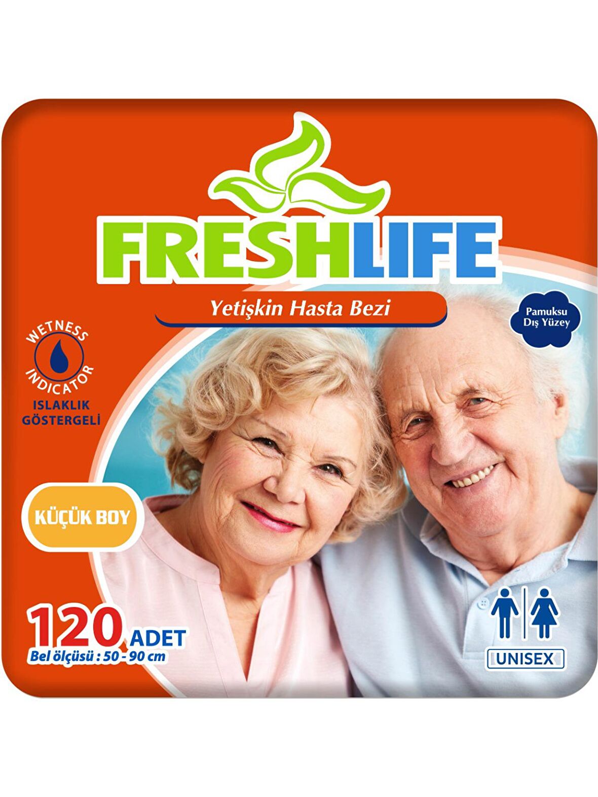 4'lü Freshlife Small Yetişkin Hasta Bezi 30x4 (120 Adet)