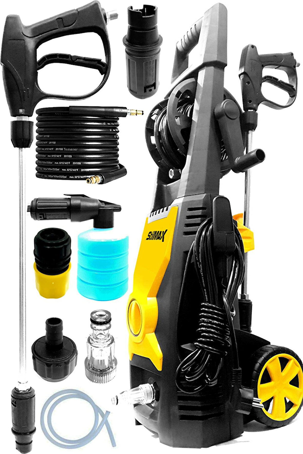 Germany Style 150 Bar 1500w Yüksek Basınçlı Bahçe Ve Oto Yıkama Makinesi