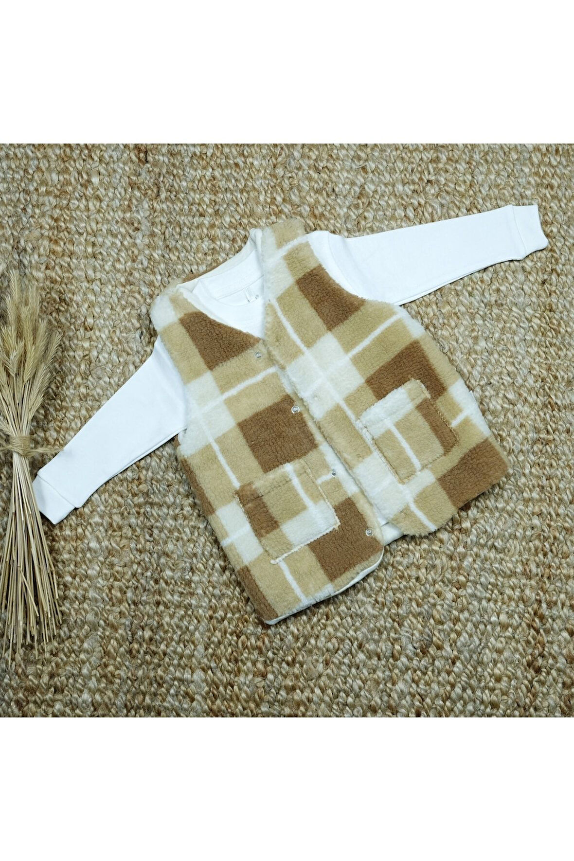 Polar Ekose Bebek Yelek