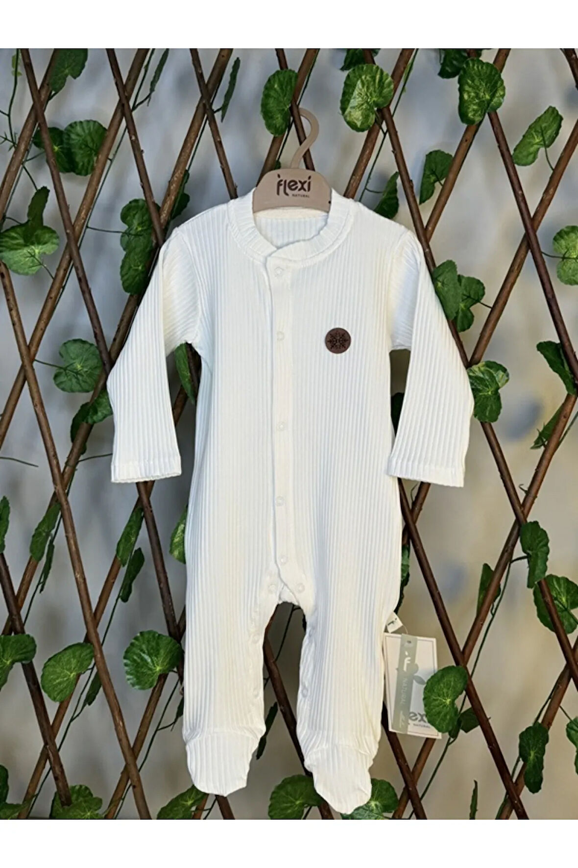 UNISEX BEBEK BASKILI TULUM SALOPET