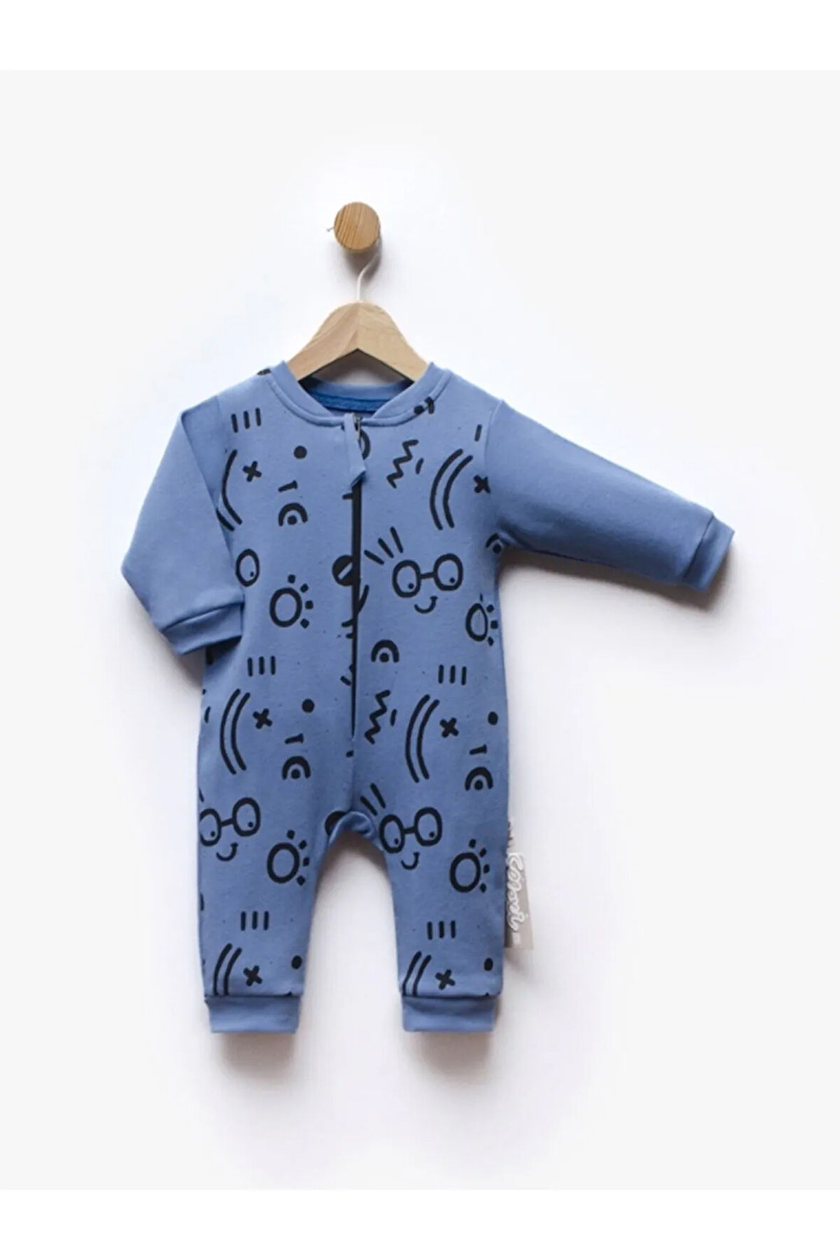 UNISEX BEBEK DESENLİ  TULUM SALOPET