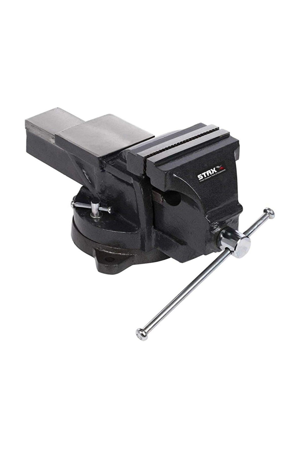 Pro Staxx 150mm Dövme Çelik Tezgah Mengene 360" Dönerli Taban