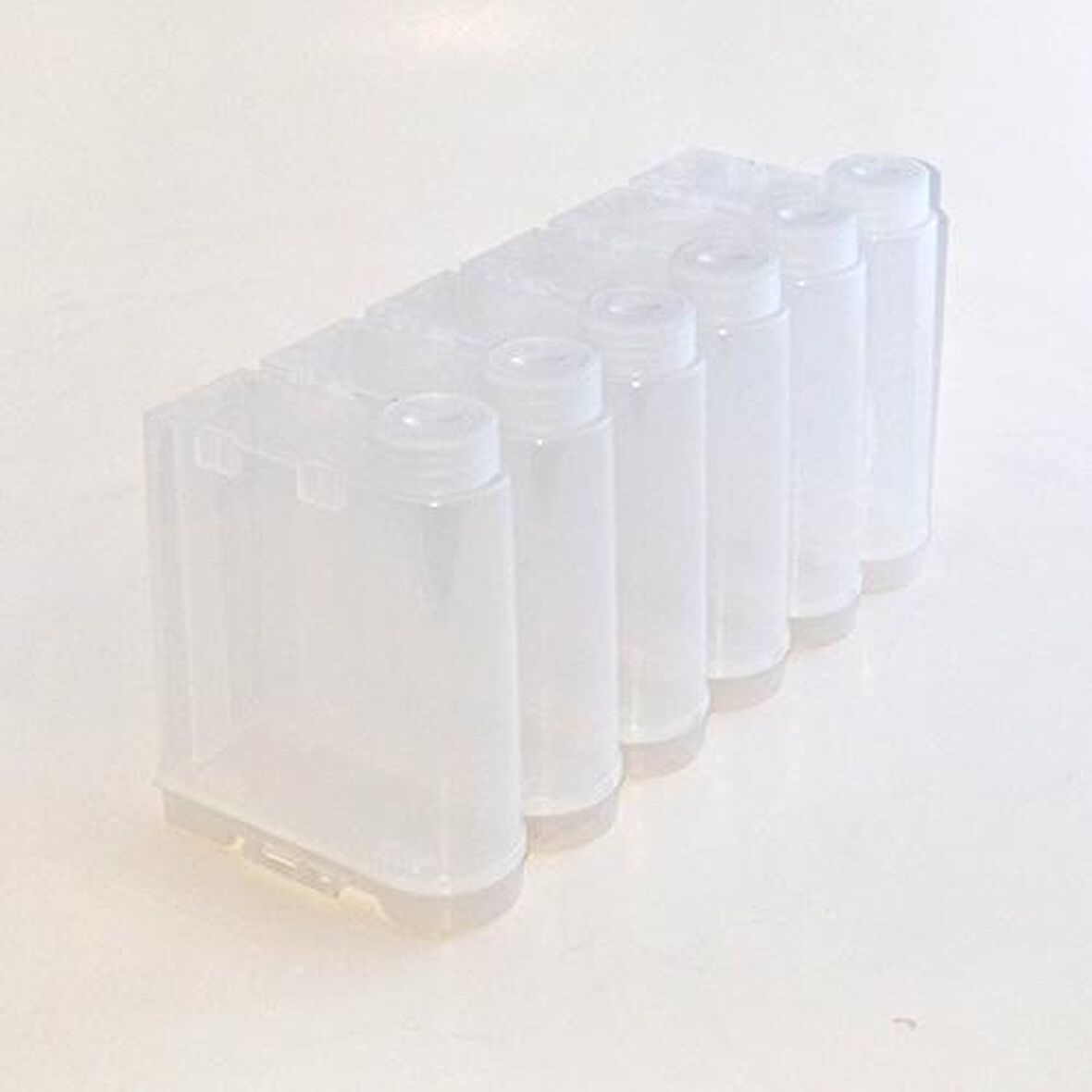 Şeffaf Sürekli Mürekkep Besleme Tankı Kapaklı (6x500ml)