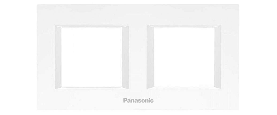 Viko Panasonic Thea 2x2M Optima Serisi Opak Beyaz Renk Çerçeve - WVTF08481WH-TR