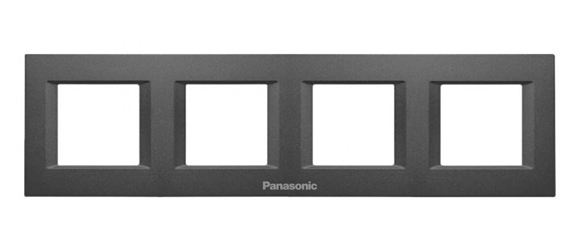 Viko Panasonic Thea 4x2M Optima Serisi Füme Renk Çerçeve - WVTF08501DG-TR