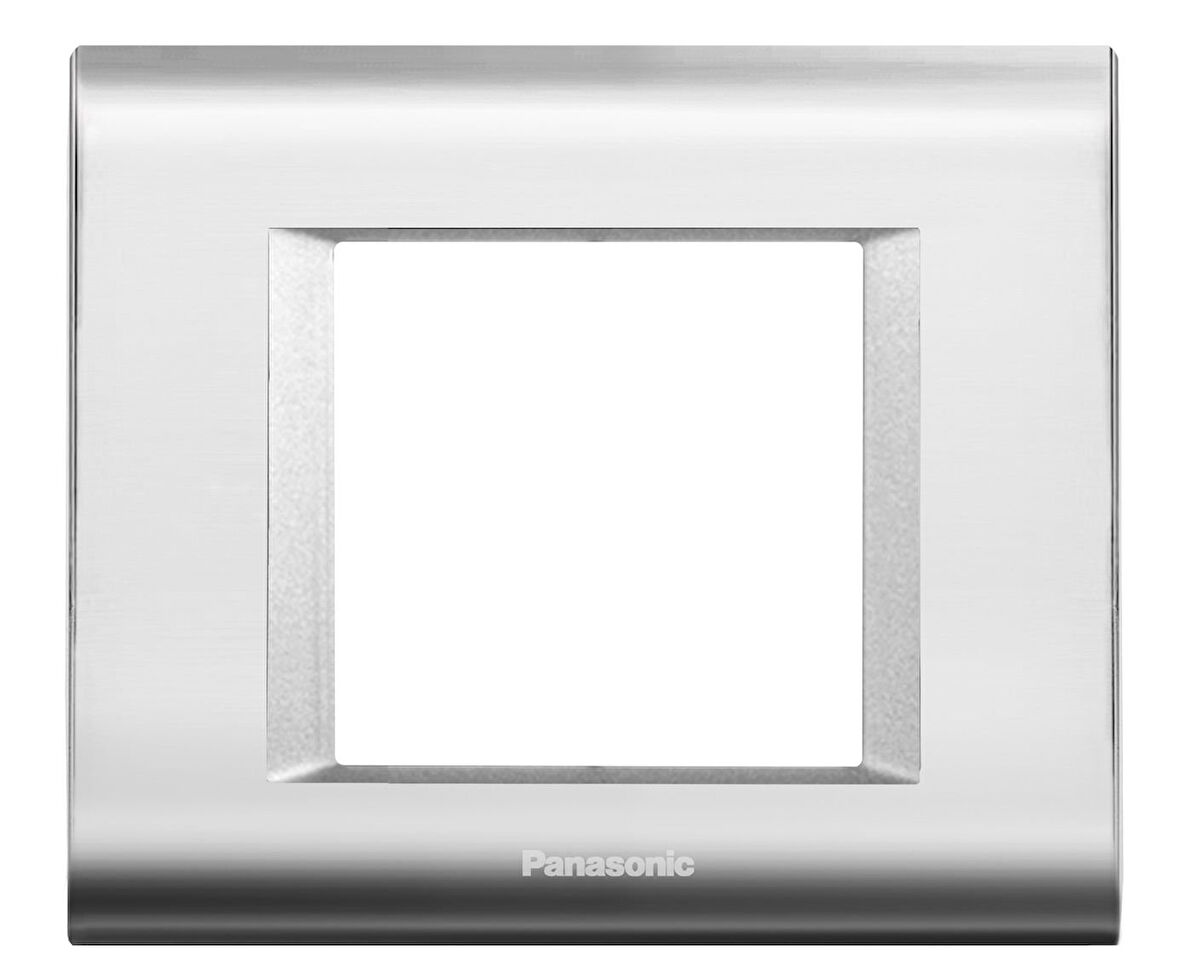 Viko Panasonic Thea 2M Sistema Chrome+Metalik Beyaz Çerçeve - WVTF18405CH-TR