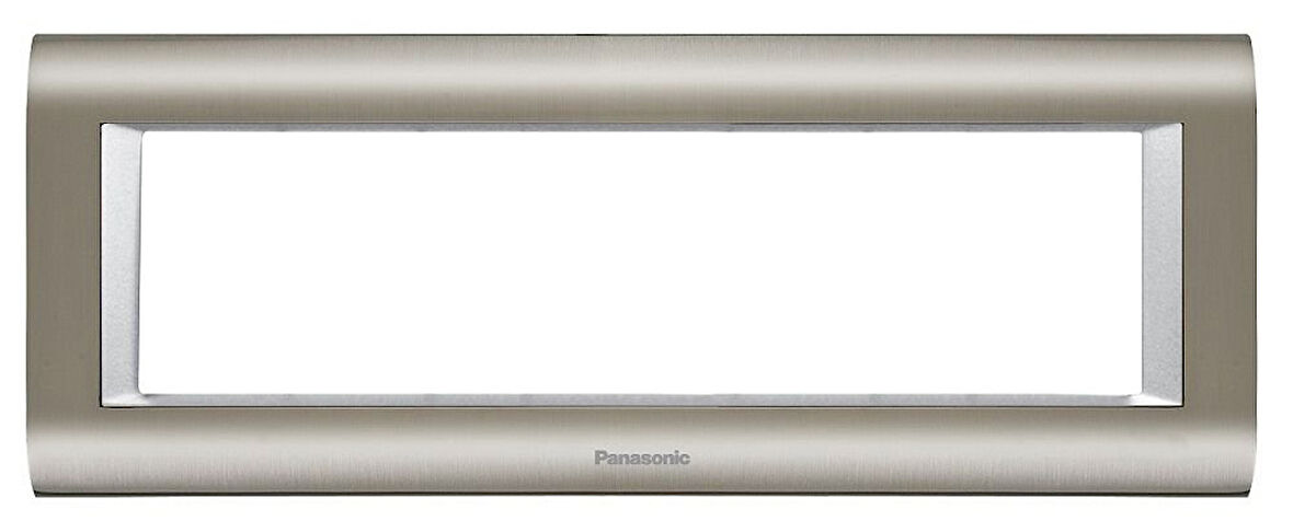 Viko Panasonic Thea 7M Sistema Inox+Metalik Beyaz Çerçeve - WVTF18475IN-TR