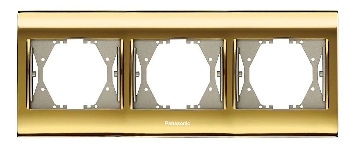 Panasonic Thea Blu Gold+Dore Üçlü Çerçeve - WBTF08035GL-TR