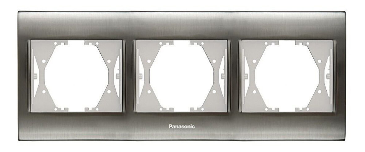 Panasonic Thea Blu Inox+Beyaz Üçlü Çerçeve - WBTF08035IN-TR