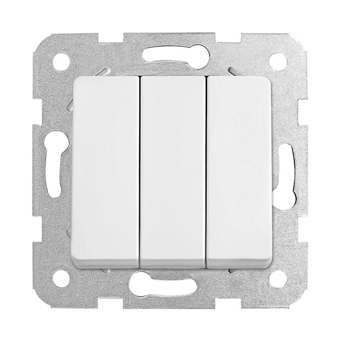 Viko Linnera/Rollina Beyaz Üçlü Anahtar Çerçevesiz - 90440068