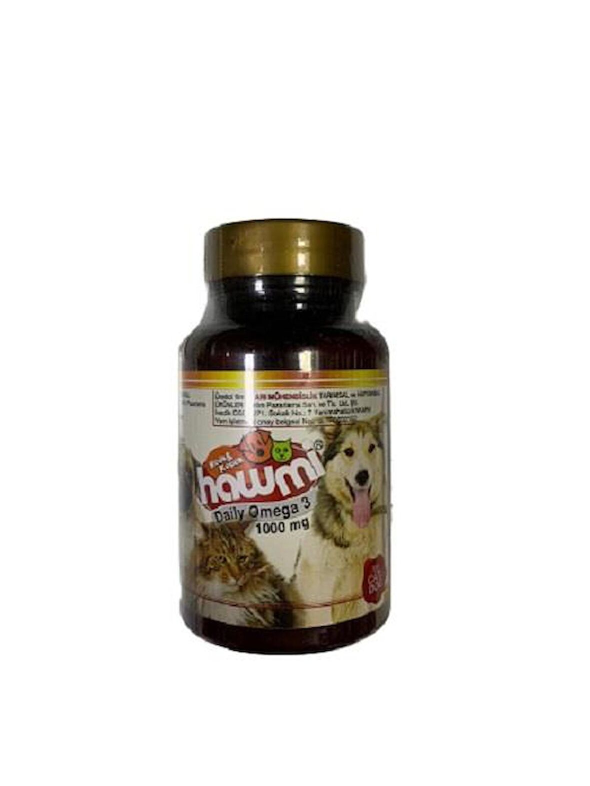 Hawmi Daily 1000 mg Kedi ve Köpekler İçin Omega 3