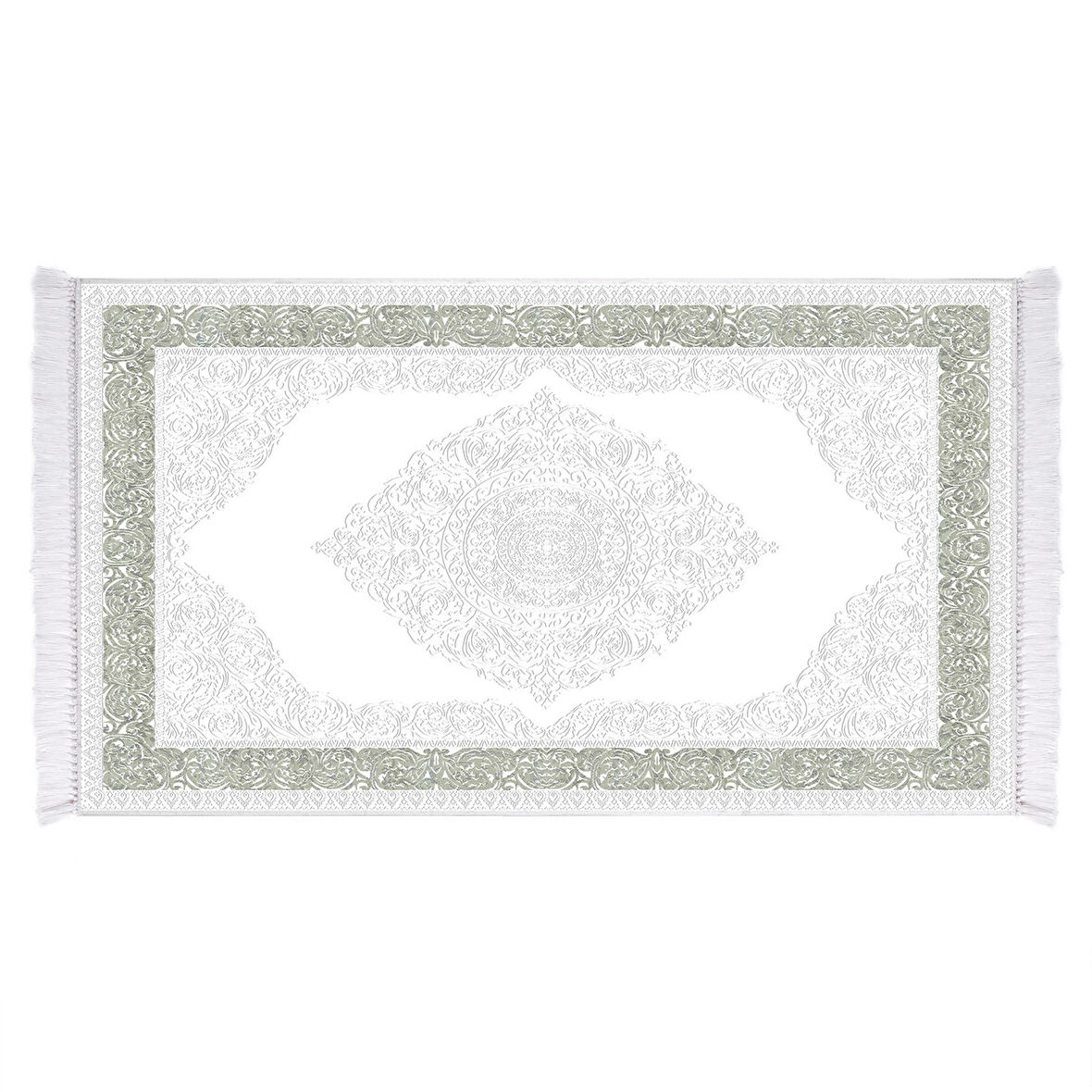 Dekoreko İpek Halı Dijital Saçaklı 2006 Desen 1