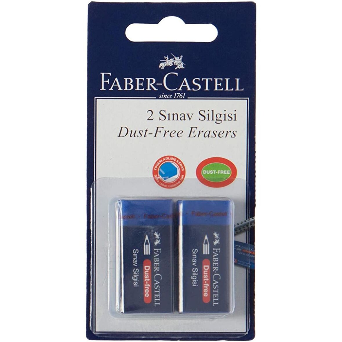 Faber-Castell 2'li Sınav Silgisi