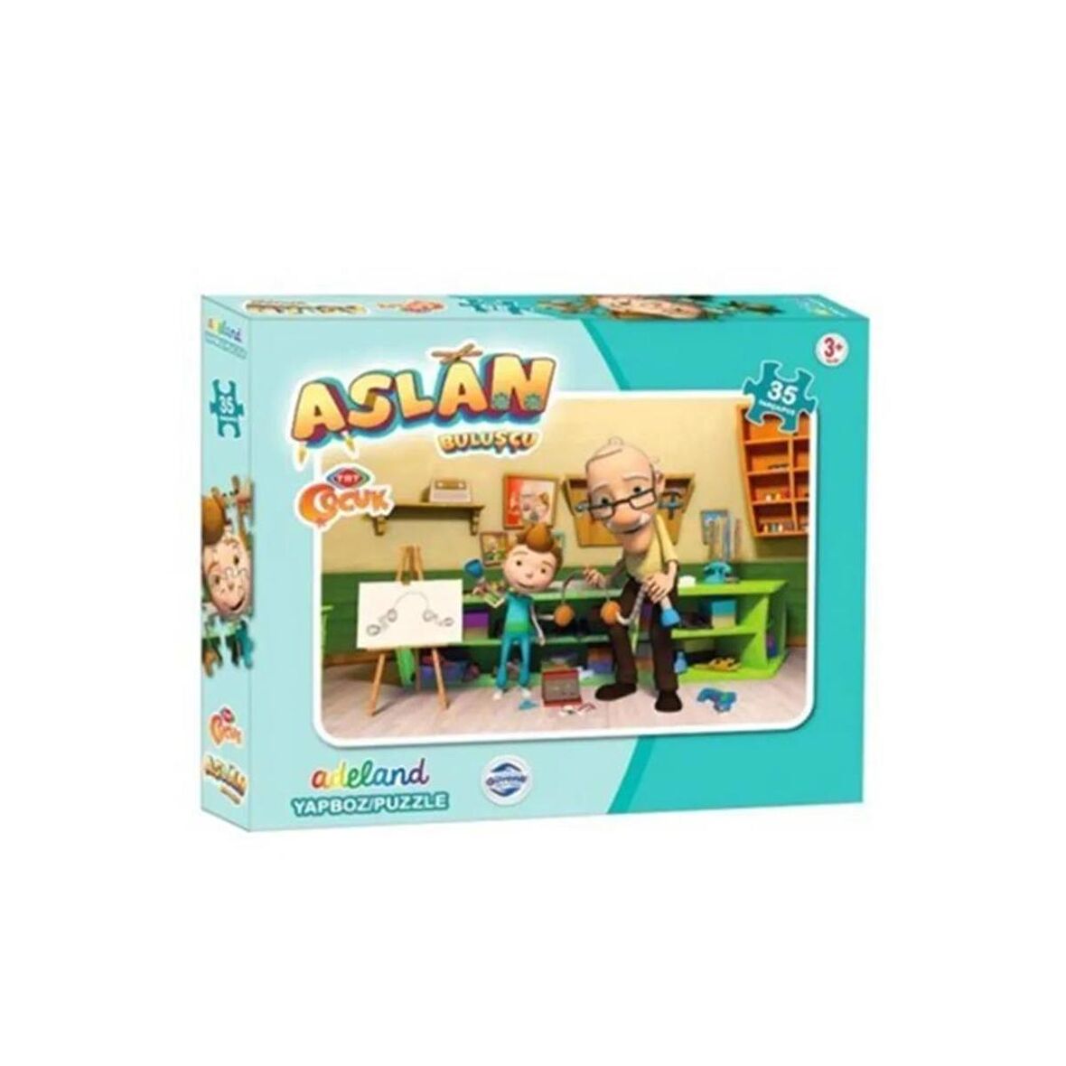 Adel Fantastik 35 Parça Çocuk Puzzle