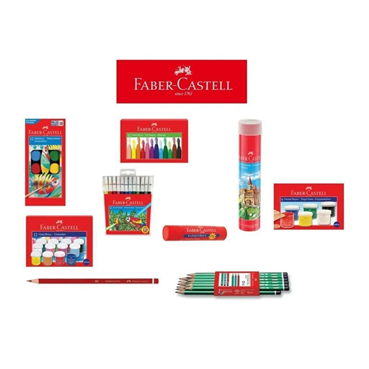 Faber-Castell Öğrenci Boyama  Seti 0001