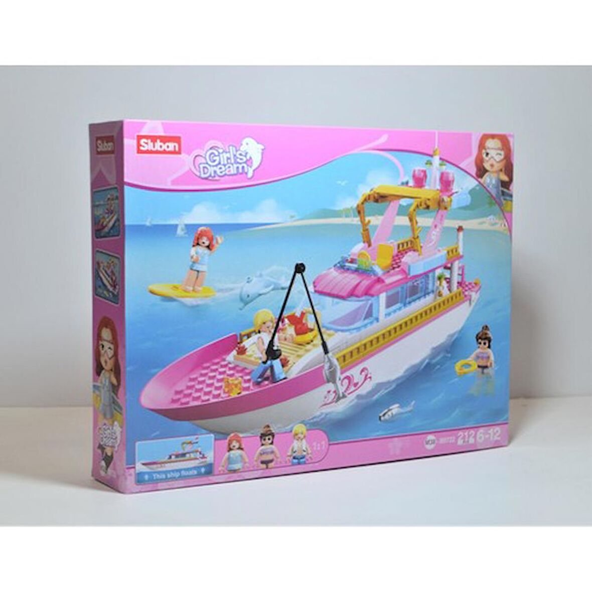 Sluban Girls Dream Yat 212 Parça Lego